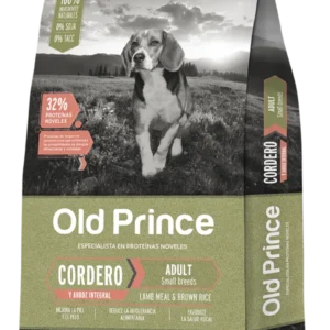 Alimento Perro OLD PRINCE PROTEINAS NOVELES Adultos Razas Pequeñas Cordero y Arroz Integral 15 Kg
